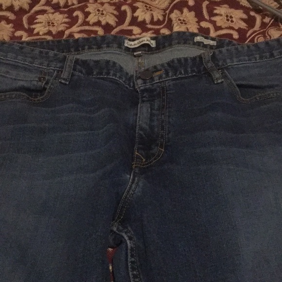 Calvin Kline,medium to dark blue denim jeans, very good condition, size 38waist, - Picture 4 of 7